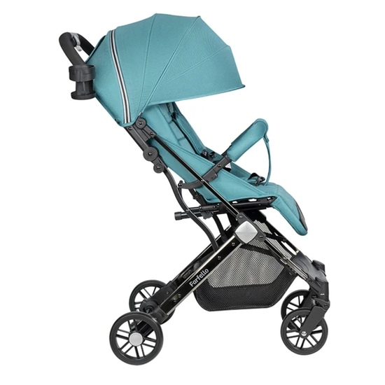 Коляска прогулочная Farfello Comfy Go Comfort Chrome Aqua Black - 3